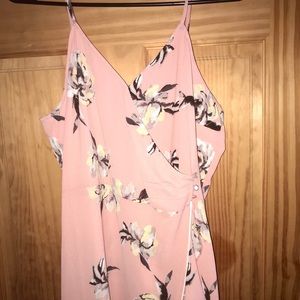 NWT Jennifer Lopez floral dress L